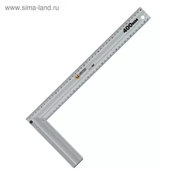 Угольник ЦЕНТРОИНСТРУМЕНТ 0427, алюминиевый, 400 мм
