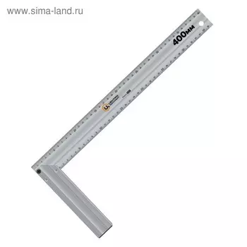 Угольник ЦЕНТРОИНСТРУМЕНТ 0528, алюминиевый, 500 мм