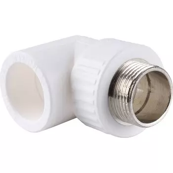 Угольник Kalde, полипропиленовый, d=32 мм x 1", наружная резьба