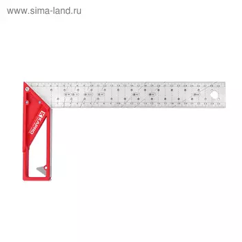 Угольник KAPRO 353-25, разметочный, гравированная разметка, выдвижная опора, 25 см