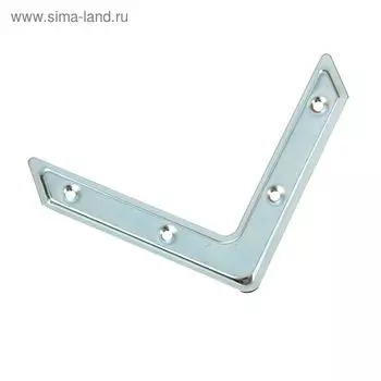 Угольник оцинкованный УГ-100 , цинк , 500 шт