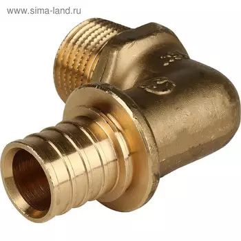 Угольник переходной аксиальный STOUT SFA-0005-002012, 20х1/2" наружная резьба