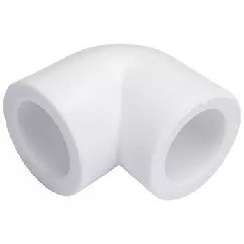 Угольник "ПОЛИТЭК", полипропиленовый, d=20 мм, 90°