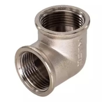 Угольник СТМ, 2", внутренняя резьба, никелированная латунь