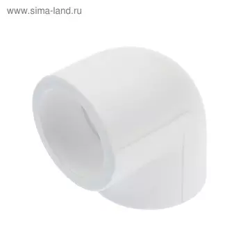 Угольник "СТМ", полипропиленовый, 40 мм, 90°