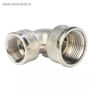 Угольник STOUT SFT-0014-000134, 1"-3/4, внутренняя/внутренняя резьба, никелированная латунь