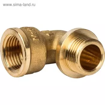 Угольник STOUT SFT-0015-000012, 1/2", наружная/внутренняя резьба, с упором