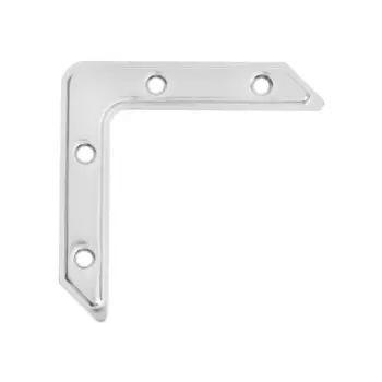 Угольник УГ-75, цинк, в упаковке 100 шт.