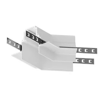 Угол-соединитель 135° Gravity встраиваемый, белый