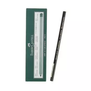 Уголь в карандаше Faber-Castell PITT® Monochrome Charcoal, Мedium, средний