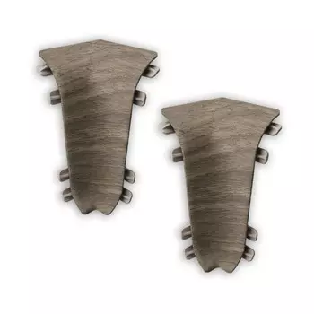 Угол внутренний Лексида 55мм Дуб рустик (2шт/блистер)