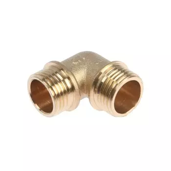 Угол ZEIN, 1/2", наружная резьба, латунь