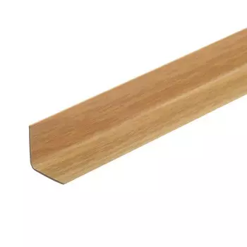 Уголок двухсторонний «Идеал», 1515 2700 мм, цвет дуб светлый