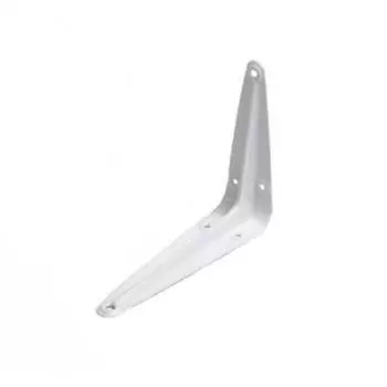 Уголок д/полок Lockly 100х125, цвет белый