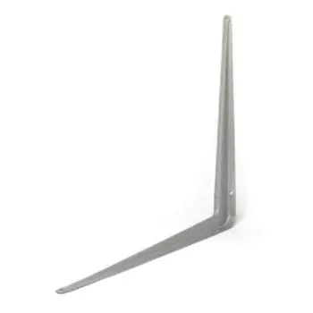 Уголок д/полок Lockly 350х400, цвет серебро