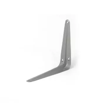 Уголок д/полок Lockly 75х100, цвет серебро