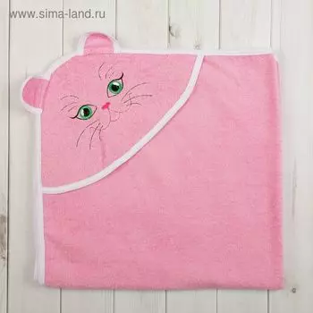 Уголок детский «Киска», размер 90х90 см, цвет розовый