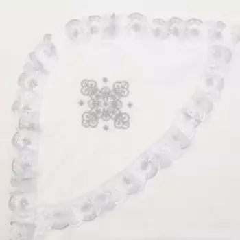 Уголок для крещения с вышивкой, размер 80*80 см К72