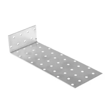 Уголок крепежный анкерный ТУНДРА, 40х200х80х2 мм, 4 шт.