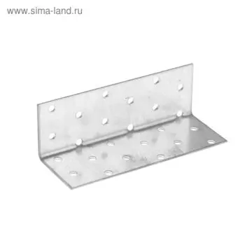 Уголок крепежный равносторонний ТУНДРА krep, 40х40х120х2 мм