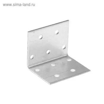 Уголок крепежный равносторонний ТУНДРА krep, 40х40х50х2 мм