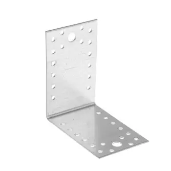 Уголок крепежный ТУНДРА, 105х105х65х2 мм, 4 шт.