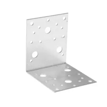 Уголок крепежный ТУНДРА, 105х105х90х2 мм, 4 шт.