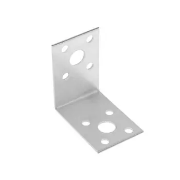 Уголок крепежный ТУНДРА, 50х50х35х1.5 мм, в упаковке 20 шт.