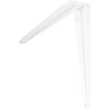 Уголок-кронштейн STAYER "MASTER", 300 х 250 мм, цвет белый