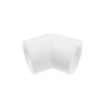 Уголок LuazonAqua, полипропиленовый, d=25 мм, 45°