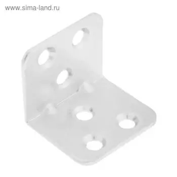 Уголок мебельный ТУНДРА krep, усиленный, 30х30х35х2 мм, оцинкованный, в упаковке 1 шт.