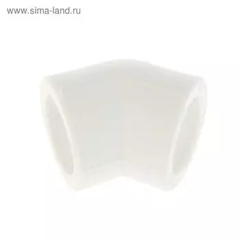 Уголок VALFEX, полипропиленовый, 32 мм, 45°