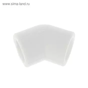 Уголок VALFEX, полипропиленовый, d=20 мм, 45°