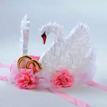 Украшение на крышу "Лебеди", 35х55х33 см