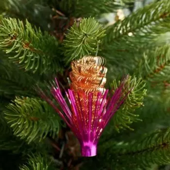 Украшение новогоднее фольга "Подвеска" микс