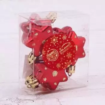 Украшение ёлочное "Звёздные огоньки" (набор 6 шт)