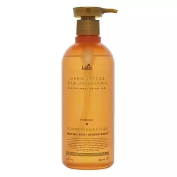 Укрепляющий шампунь для тонких волос Dermatical hair-loss shampoo, 530 мл