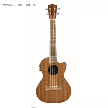 Укулеле LANIKAI MA-CET тенор, красное дерево, со звукоснимателем и вырезом