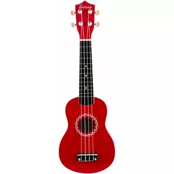 Укулеле TERRIS JUS-10 RD - сопрано, деревянная, цвет красный