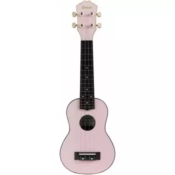 Укулеле TERRIS PLUS-50 PNK сопрано, верхняя дека липа, корпус пластик, цвет розовый