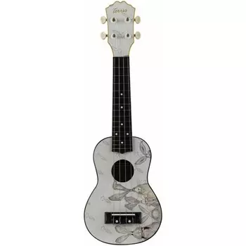 Укулеле TERRIS PLUS-70 BUNNY - сопрано, верхняя дека липа, корпус пластик, рисунок кролик