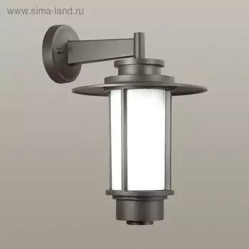 Уличный настенный светильник MITO, 1x18Вт, E27, IP54, цвет коричневый