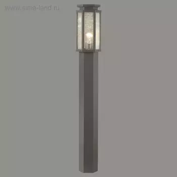 Уличный светильник 100 см GINO, 1x100Вт, E27, IP44, цвет серый