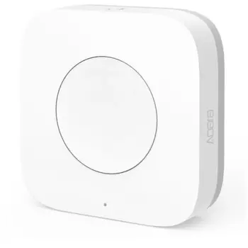 Умная кнопка Aqara T1 1кн. р.д.10м белый (WB-R02D)