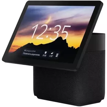 Умная колонка «Яндекс Станция Дуо Макс» (YNDX-00055BLK), голосовой помощник Алиса, 60 Вт, с дисплеем, черная