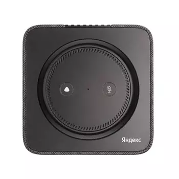 Умная колонка Яндекс Станция Макс с Алисой, Zigbee, 65 Вт, Wi-Fi, BT, 4K, пульт ДУ, черная