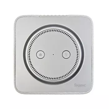 Умная колонка Яндекс Станция Макс с Алисой, Zigbee, 65 Вт, Wi-Fi, BT, 4K, пульт ДУ, серая