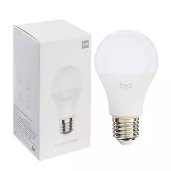 Умная лампочка Yeelight LED Bulb, Е27, A60, 6 Вт, 500 Лм, 2700-6500 К