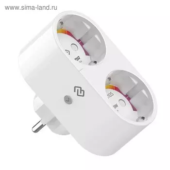 Умная розетка Digma DiPlug 110S, EU VDE, Wi-Fi, белая