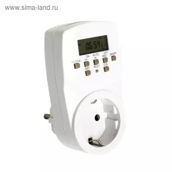 Умная розетка Rexant RX-31А, электронный таймер отключения